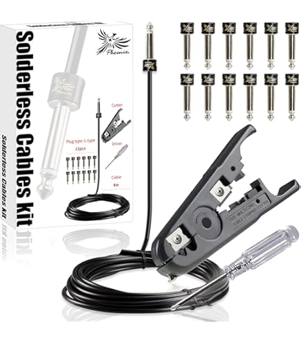 Amazon | BELDEN 8218 + HKM ソルダーレスプラグ KIT ケーブル3m