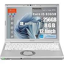 Amazon.co.jp: 【整備済み品】Panasonic ‎Let`s note CF-SV8 【Windows