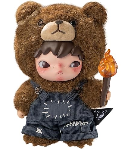 Amazon.co.jp: POP MART SKULLPANDA x Wednesday ぬいぐるみ