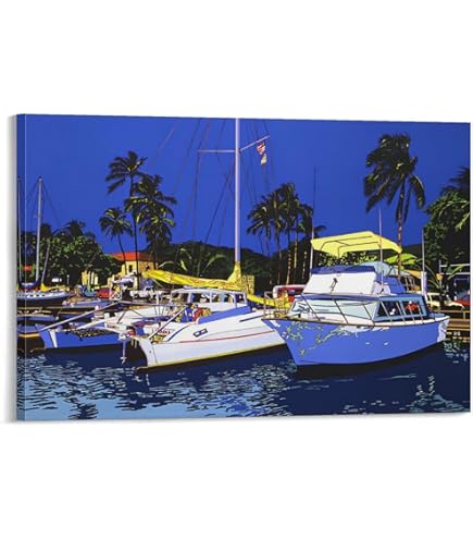 Amazon.co.jp: 鈴木英人◇【マリンウィスパー】◇アートプリント◇額装