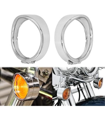 Amazon | NTHREEAUTO 3 1/4インチ フラットスモークLEDウィンカー