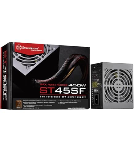 Amazon | SilverStone SFXシリーズ 80PLUS Gold認証 電源 450W SST