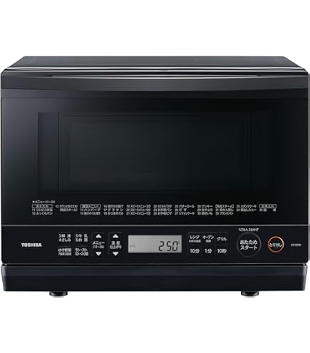 Amazon.co.jp: 東芝 過熱水蒸気オーブンレンジ 30L 石窯ドーム ER