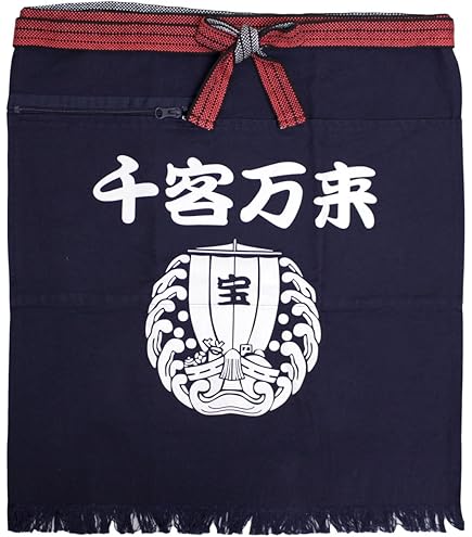 Amazon.co.jp: 酒屋の前掛け 清酒の女王「富久娘」前掛け レトロ