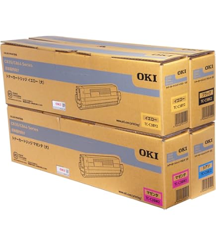 Amazon | OKI TC-C3BC1 トナーカートリッジ 純正 シアン 2本セット
