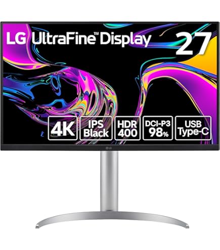 Amazon.co.jp: LG 27BP85UN-W 27インチ LCD 3840X2160 IPS モニター