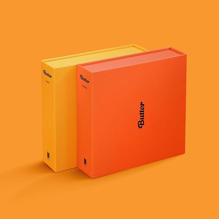 Amazon.co.jp: BTS [ BUTTER ] Album [ CREAM + PEACHES ] 2 VER FULL