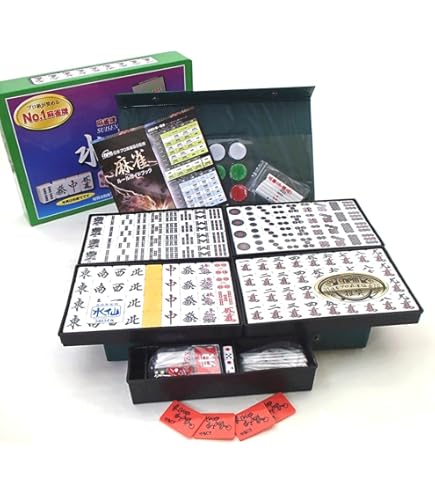 Amazon | 市川屋青バージョン 東方麻雀牌「極東」Far east VJC | 麻雀