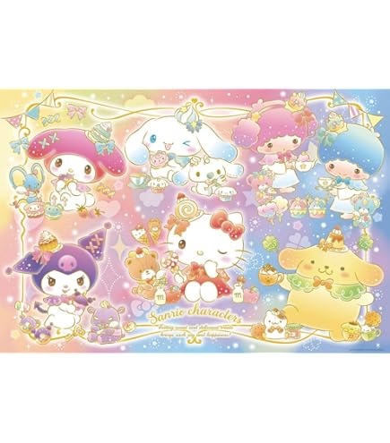 Amazon.co.jp: 1000ピースジグソーパズル ハローキティのフラワー