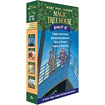 Amazon | Magic Tree House Books 21-24 Boxed Set: American History