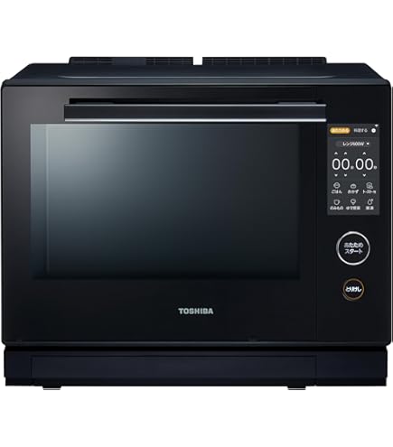 Amazon | 【左右背面ピッタリ設置】TOSHIBA 石窯ドーム 過熱水蒸気