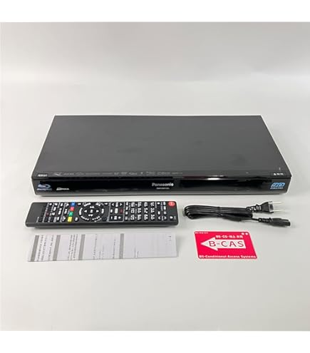 Amazon | パナソニック 500GB 2チューナー ブルーレイレコーダー