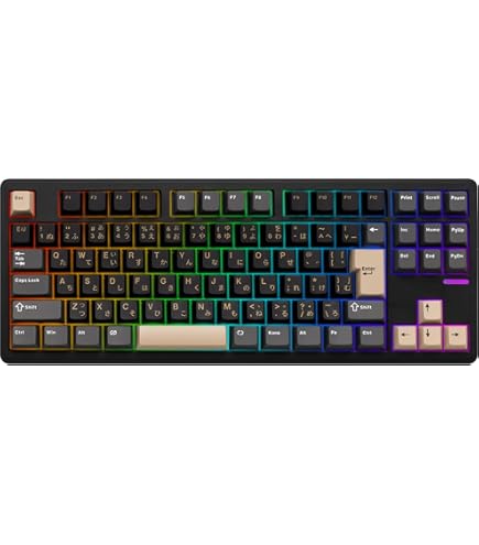 Amazon | 【WOBKEY Rainy 75キーボード】雨音のような打鍵音