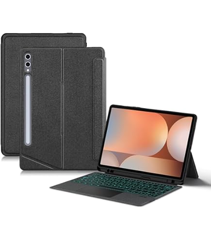 Amazon.co.jp: Galaxy Tab S8 Ultra Book Cover Keyboard US｜ブラック