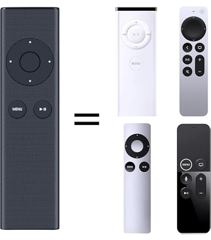 Amazon | TVリモコン for Apple TV 4K 1 2 3 A1427 A1469 A1378 A1294