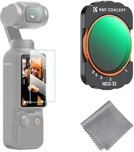 Amazon | DJI Osmo Pocket 3 NDフィルターセット（磁気着脱式