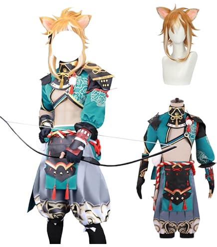 Amazon.co.jp: Plazhen 原神 九条裟羅 くじょう さら コスプレ 道具