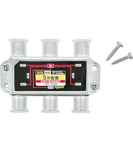 Amazon.co.jp: パナソニック 800 MHz帯ワイヤレス混合分配器 WX-4910