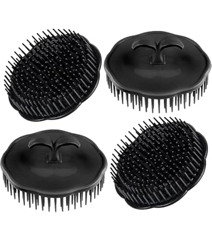 Amazon | シャンプーブラシ 洗髪櫛 頭皮 マサージ プラスチック 柔らか