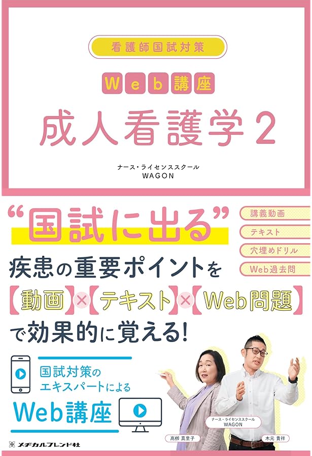 看護師国試対策Web講座 成人看護学1 | ナース・ライセンススクール