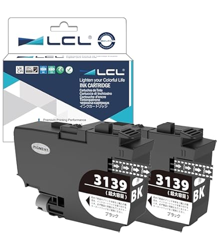Amazon.co.jp: LCL Brother用 ブラザー用 LC3139-4PK LC3139 顔料 互換