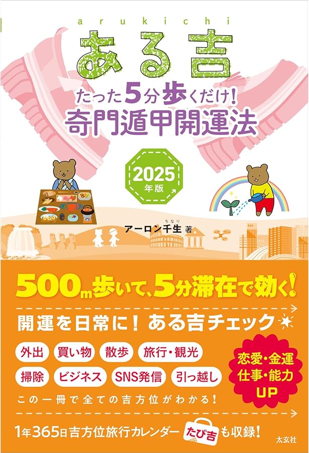 ある吉 2024年版 ―たった5分歩くだけ！ 奇門遁甲開運法― | アーロン千
