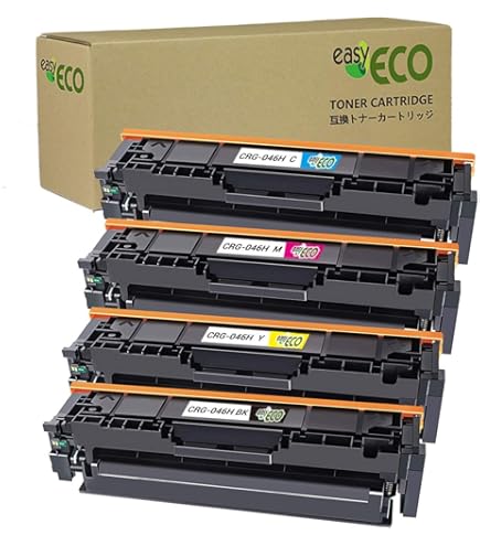 Amazon.co.jp: LCL Canon用 CRG-046 CRG-046H 大容量 (4色セット