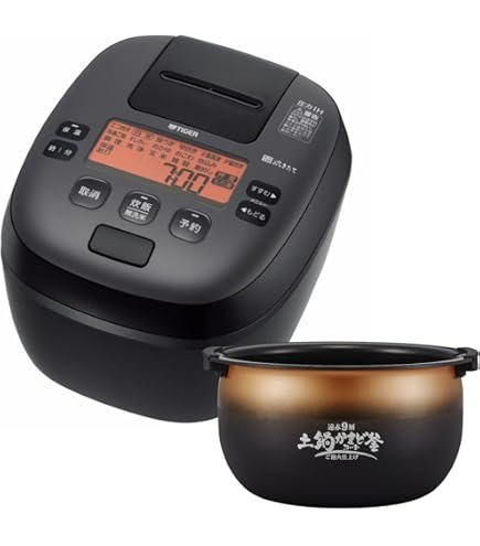 Amazon | ZOJIRUSHI 【南部鉄器極め羽釜】圧力IH炊飯ジャー NP-WS10-BP