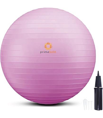 Amazon | バランスボール アンチバースト 45cm(ポンプ付)(グレイッシュ
