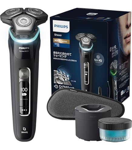 Amazon | フィリップス 9000シリーズ メンズ 電気シェーバー 72枚刃