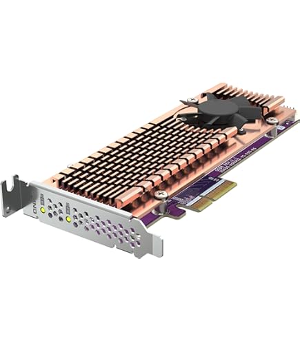 Amazon.co.jp: QM2 拡張カード、QM2-2P10G1TA (2 x PCIe 2280 M.2 SSD