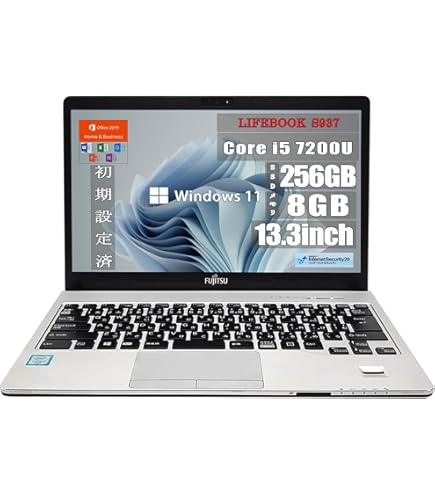 Amazon.co.jp: NEC VersaPro / 13.3型 ノートPC / Win11、MS Office