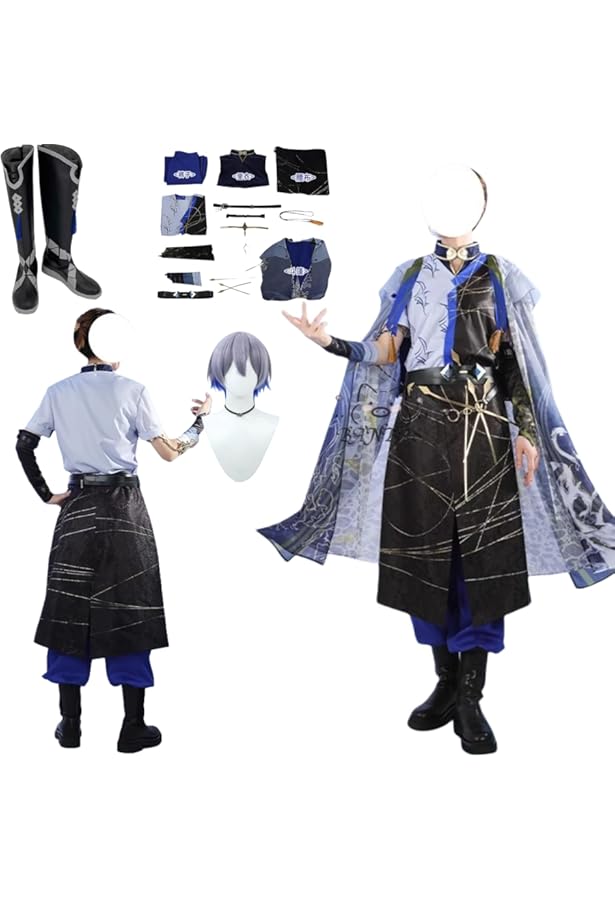 Amazon.co.jp: [ZQDM] shikumq 小柳ロウ 新衣装コスプレ衣装 コスプレ