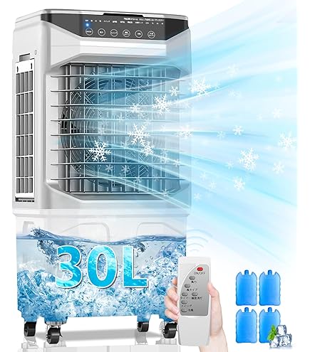 Amazon.co.jp: Lofamy 冷風機 強力 冷風扇 10L 取り外し式水タンク