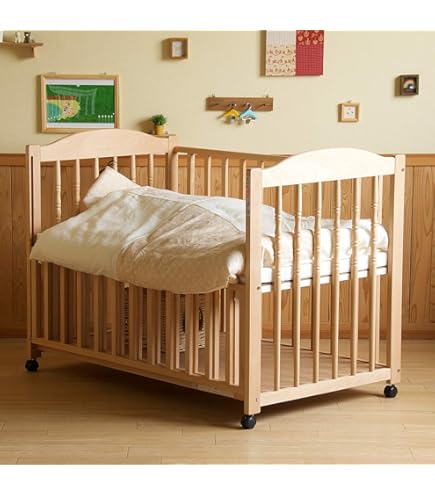 Amazon.co.jp: 日本製 「ベビーベッド エリーゼ」 ベビーベット ベビー