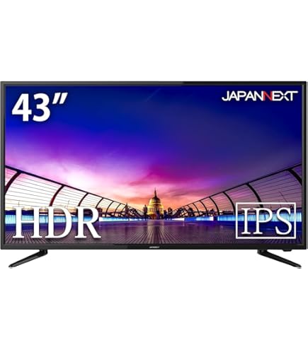 Amazon.co.jp: Philips 43型ワイド液晶ディスプレイ (4K対応/IPSパネル
