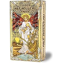 Amazon.co.jp: I.I.J タロットカード ゴールデン・アールヌーボー