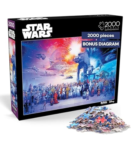 Amazon.co.jp: Erwachsenenpuzzle 500 Teile - Star Wars Hyperspace