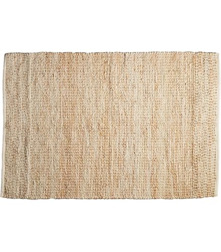 Amazon | LOHALS ローハルス ラグ 平織り - ナチュラル 80x150 cm