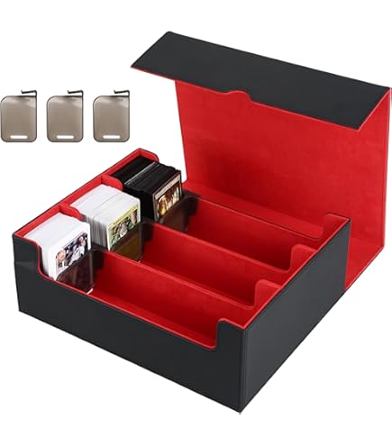 Amazon | Wakuwan ストレージボックス トレーディングカードケース (約