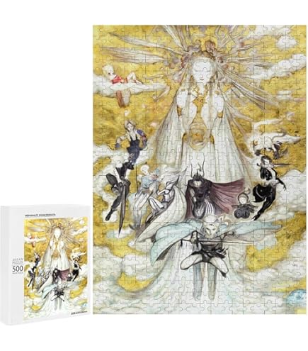 天野喜孝 ジグソーパズル ファイナルファンタジー6 街 1000PCS 天野