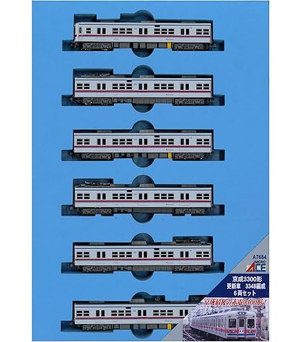 Amazon | グリーンマックス Nゲージ 京成3700形 (6次車)6両編成動力