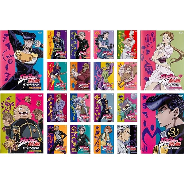 Amazon.co.jp: ジョジョの奇妙な冒険 黄金の風 [レンタル落ち] 全20巻
