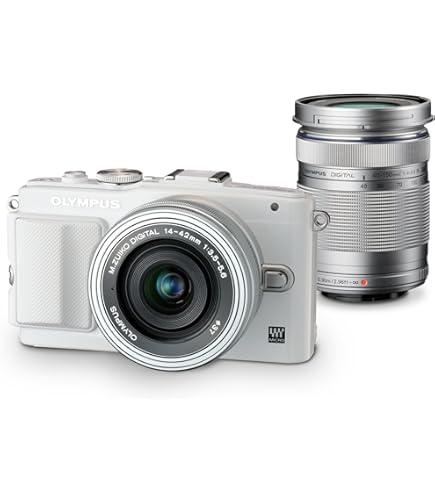 Amazon | OLYMPUS ミラーレス一眼 E-PL2 ダブルズームキット ゴールド