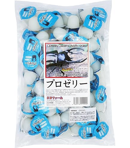 Amazon | KBファーム プロゼリー30個 クワガタ.カブトムシ.ハムスター