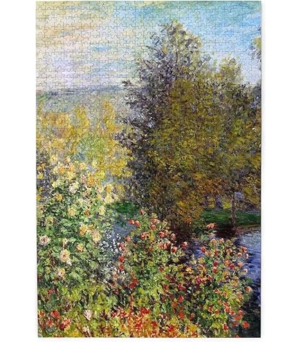 Amazon.co.jp: 1000ピース ジグソーパズル モネの庭 クロード・モネ