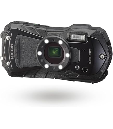 Amazon | RICOH 防水デジタルカメラ RICOH WG-30 エボニーブラック