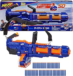 ナーフ エリート タイタン CS-50 電動 ナーフ公式ダーツ50本