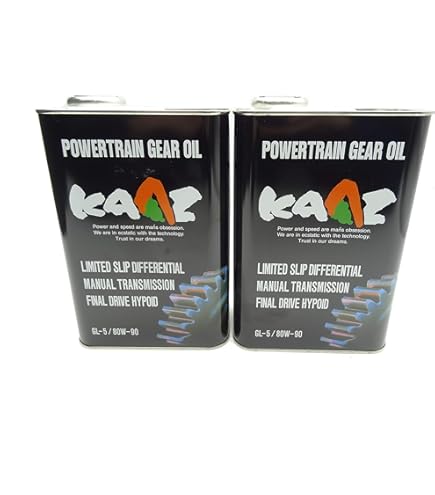 Amazon.co.jp: KAAZ デフギアオイル 2L 80W-90 GL-5 機械式