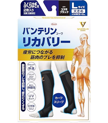 Amazon.co.jp: 着けてスッキリ!「テラヘルツふくらはぎサポーター」（2
